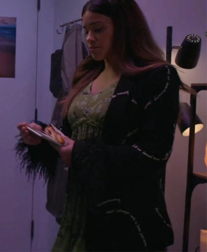 Not Dead Yet 2023 S01 Gina Rodriguez Black Blazer Not Dead Yet 2023 S01 Gina Rodriguez Black Blazer