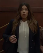 Not Dead Yet 2023 S01 Gina Rodriguez Navy Blue Blazer