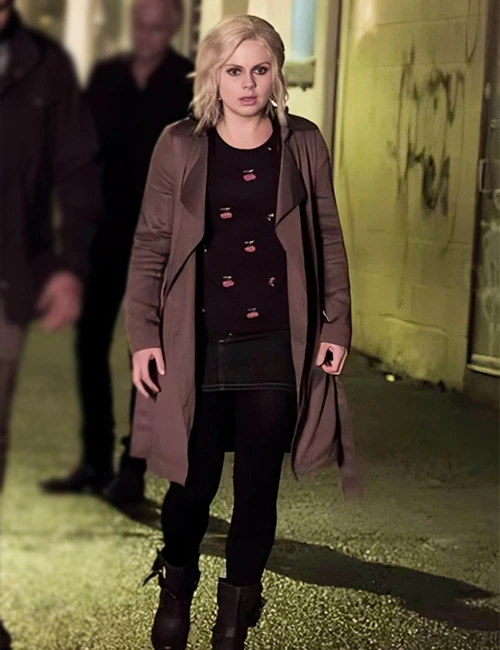 Olivia Moore iZombie Mid-Length Coat Olivia Moore iZombie Mid-Length Coat