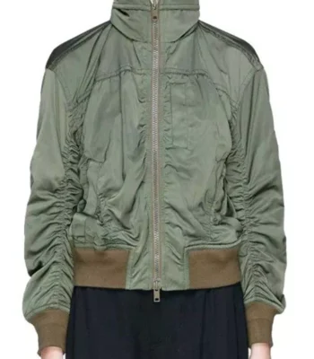 Olivia Rodrigo High School Musical Green Bomber Jacket