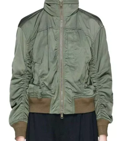 Olivia Rodrigo High School Musical Green Bomber Jacket