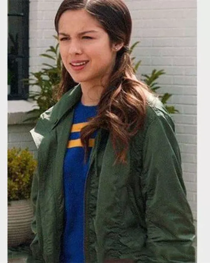 Olivia Rodrigo High School Musical Green Bomber Jacket Olivia Rodrigo High School Musical Green Bomber Jacket