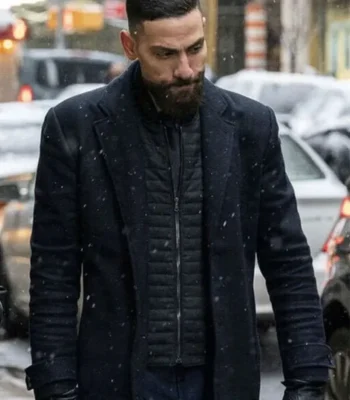 Omar Adom Zidan FBI S07 Wool Coat