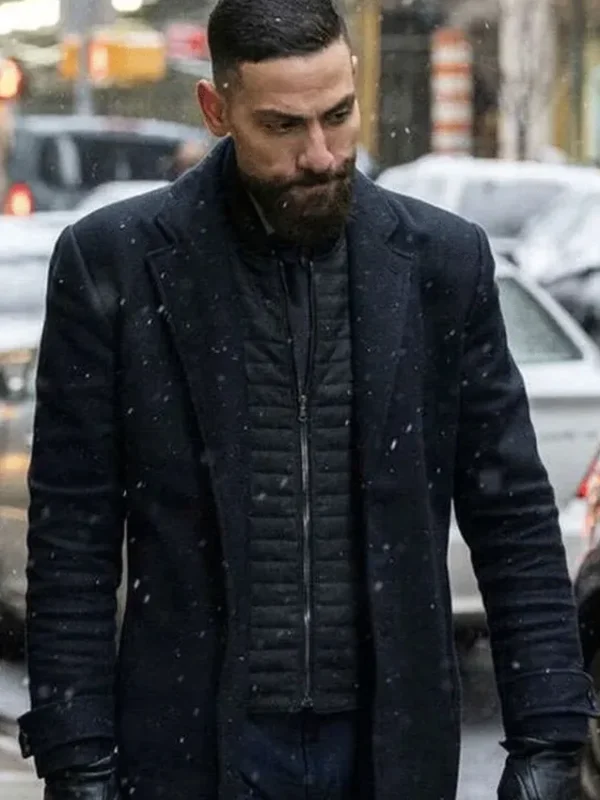 Omar Adom Zidan FBI S07 Wool Coat