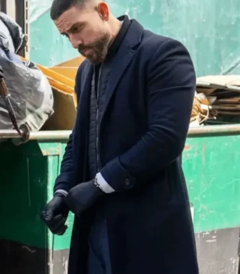 Omar Adom Zidan FBI S07 Wool Coat