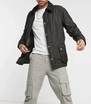 Omar Sy Lupin 2021 Black Jacket