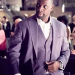 Omar Sy Lupin Assane Diop Purple Blazer