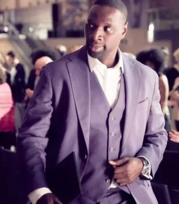 Omar Sy Lupin Assane Diop Purple Blazer
