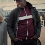 Omar Sy Lupin Assane Diop Cotton Black Jacket