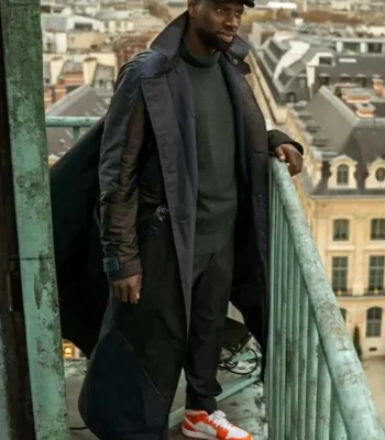 Omar Sy Lupin S03 Trench Coat