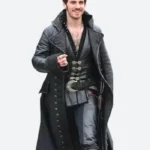 Once Upon a Time Captain Hook Leather Coat