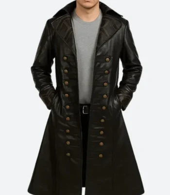 Once Upon a Time Captain Hook Leather Coat