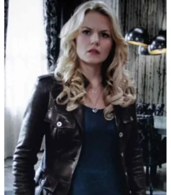 Once Upon a Time Emma Swan Black Jacket