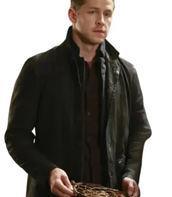 Once Upon a Time S05 Josh Dallas Leather Blazer