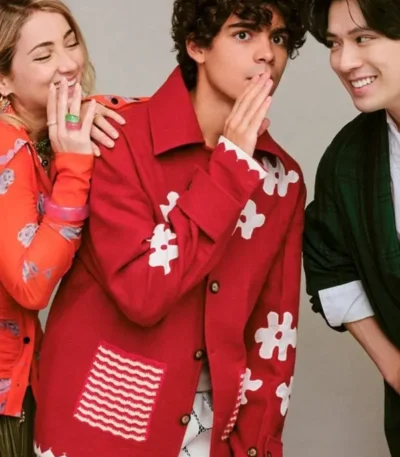 One Piece 2023 Inaki Godoy Red Wool Jacket