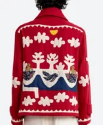 One Piece 2023 Inaki Godoy Red Wool Jacket
