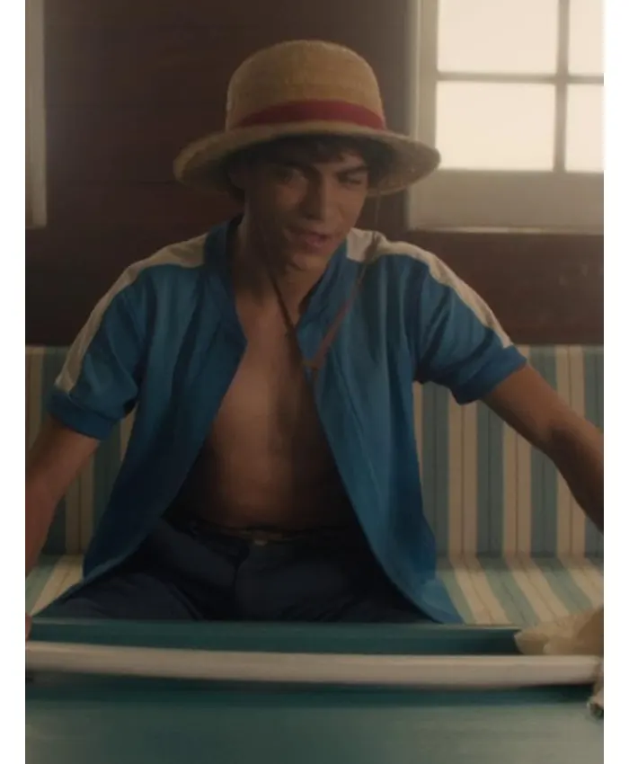 One Piece Monkey D. Luffy Blue Jacket One Piece Monkey D. Luffy Blue Jacket