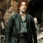 One Piece Peter Gadiot Black Leather Coat
