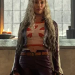 One Piece S02 Dr. Kureha Purple Leather Jacket