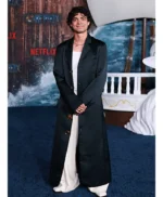 One Piece S02 Premiere Inaki Godoy Black Satin Coat