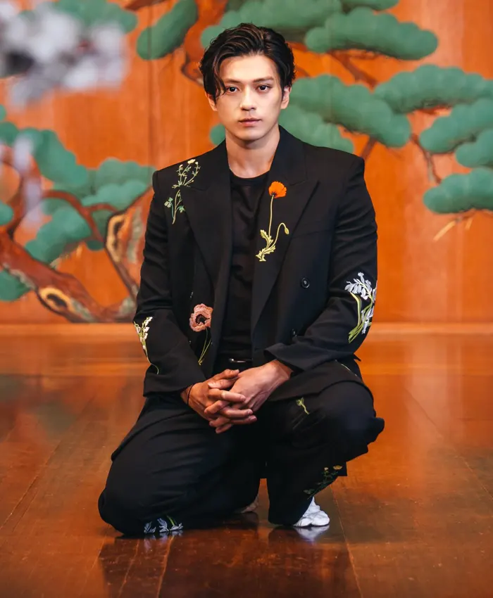 One Piece S02 Promotion Mackenyu Black Suit One Piece S02 Promotion Mackenyu Black Suit