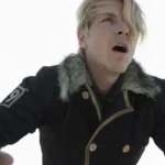 One Piece S02 Sanji Black Shearling Coat