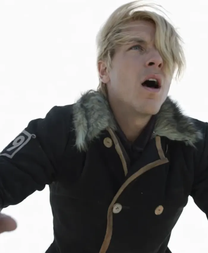 One Piece S02 Sanji Black Shearling Coat One Piece S02 Sanji Black Shearling Coat