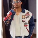 One Piece Usopp Leather Patch Jacket