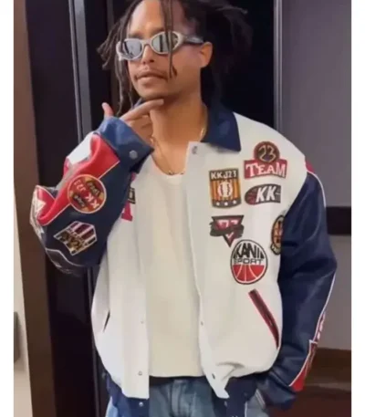 One Piece Usopp Leather Patch Jacket
