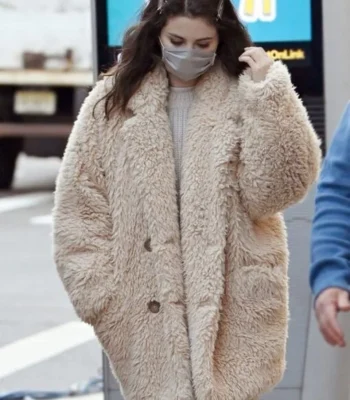 Only Murders In The Building Mabel Beige Fur Coat