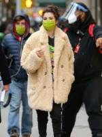 Only Murders In The Building Mabel Beige Fur Coat