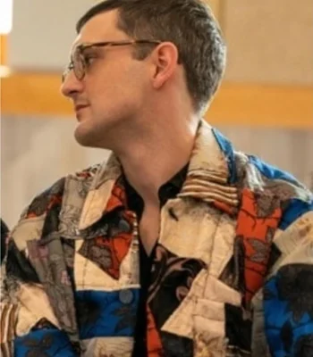 Only Murders In The Building S03 Jacquard Patchwork Jacket
