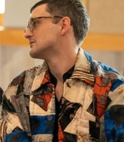 Only Murders In The Building S03 Jacquard Patchwork Jacket