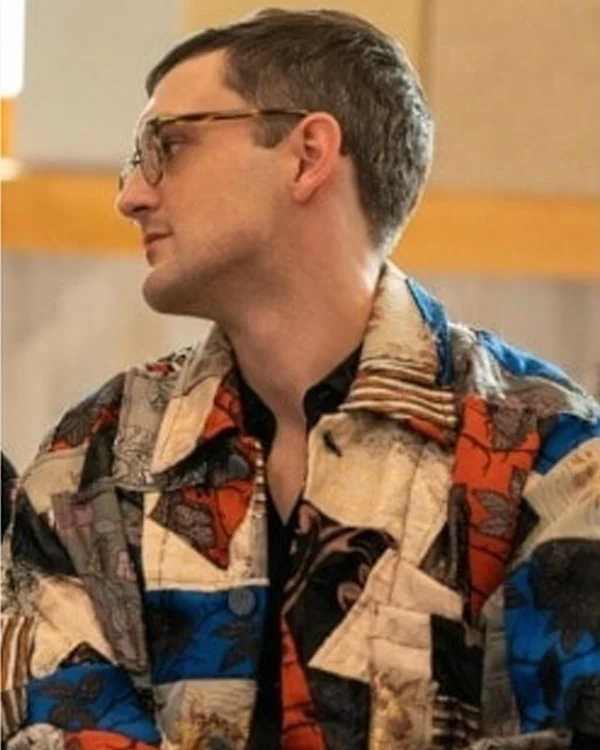 Only Murders In The Building S03 Jacquard Patchwork Jacket Only Murders In The Building S03 Jacquard Patchwork Jacket