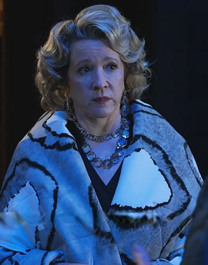 Only Murders In The Building S03 Linda Emond Wrap Coat Only Murders In The Building S03 Linda Emond Wrap Coat