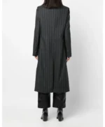 Only Murders In The Building S03 Selena Gomez Pinstripe Coat