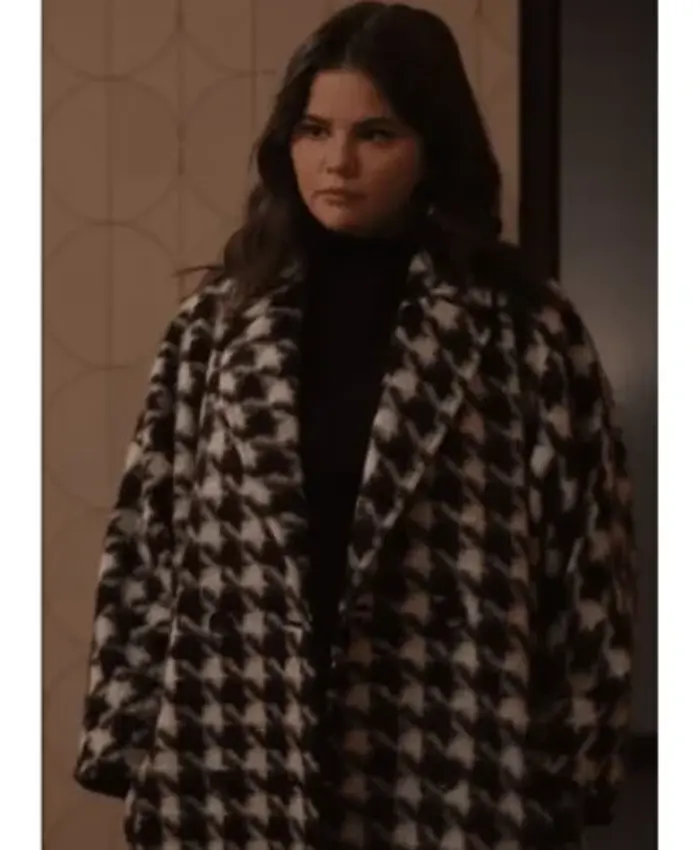 Only Murders in the Building Mabel Mora Houndstooth Coat Only Murders in the Building Mabel Mora Houndstooth Coat