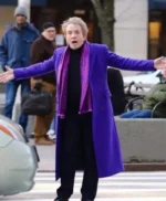 Only Murders in the Building Oliver Putnam Purple Coat