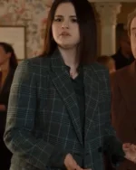 Only Murders in the Building S02 Selena Gomez Plaid Coat