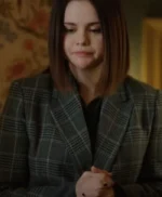 Only Murders in the Building S02 Selena Gomez Plaid Coat