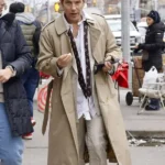 Only Murders in the Building S03 Paul Rudd Beige Coat