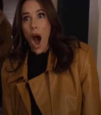 Only Murders in the Building S04 Eva Longoria Leather Jacket