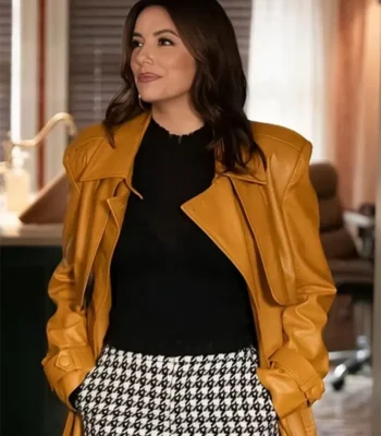 Only Murders in the Building S04 Eva Longoria Leather Jacket