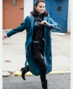 Only Murders in the Building S05 Selena Gomez Leather Coat