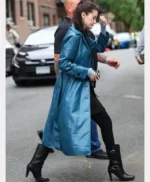Only Murders in the Building S05 Selena Gomez Leather Coat
