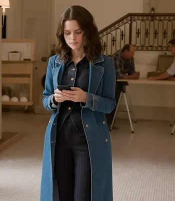 Only Murders in the Building Selena Gomez Denim Coat