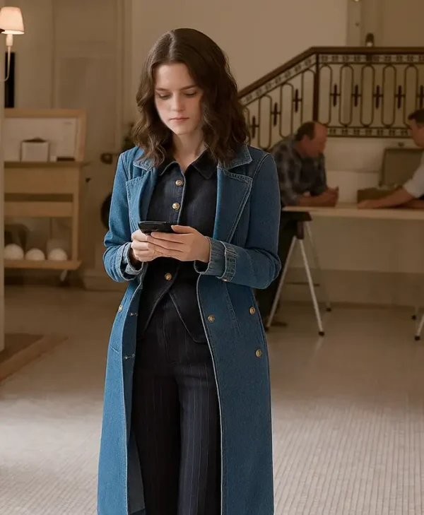 Only Murders in the Building Selena Gomez Denim Coat