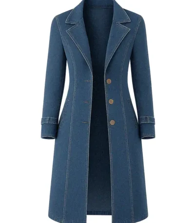 Only Murders in the Building Selena Gomez Denim Coat