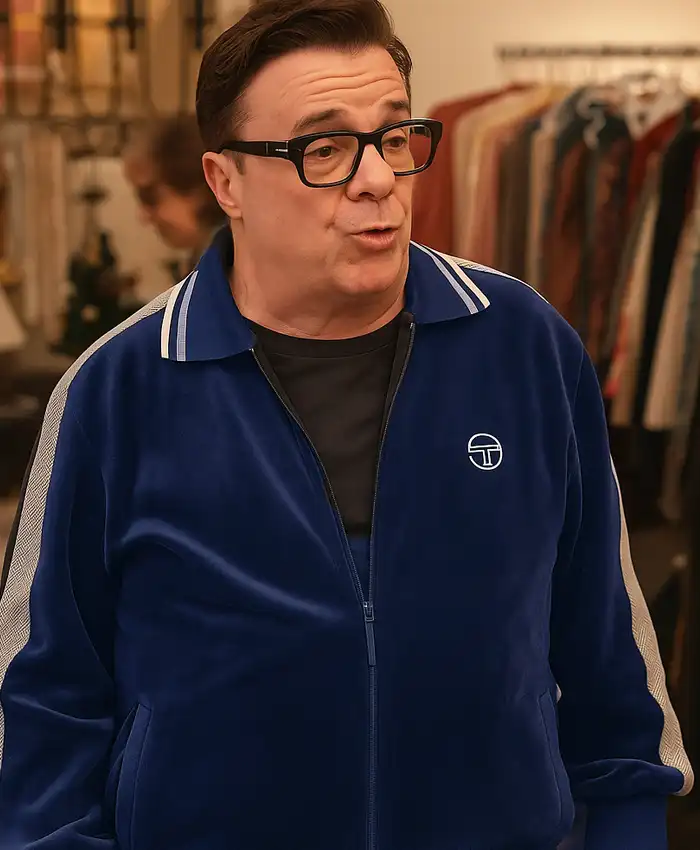 Only Murders in the Building Teddy Dimas Track Jacket Only Murders in the Building Teddy Dimas Track Jacket