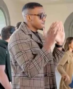 Operation Fortune 2023 Bugzy Malone Plaid Coat